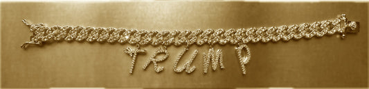 CUBAN LINK TRUMP & MAGA BRACELETS image 1