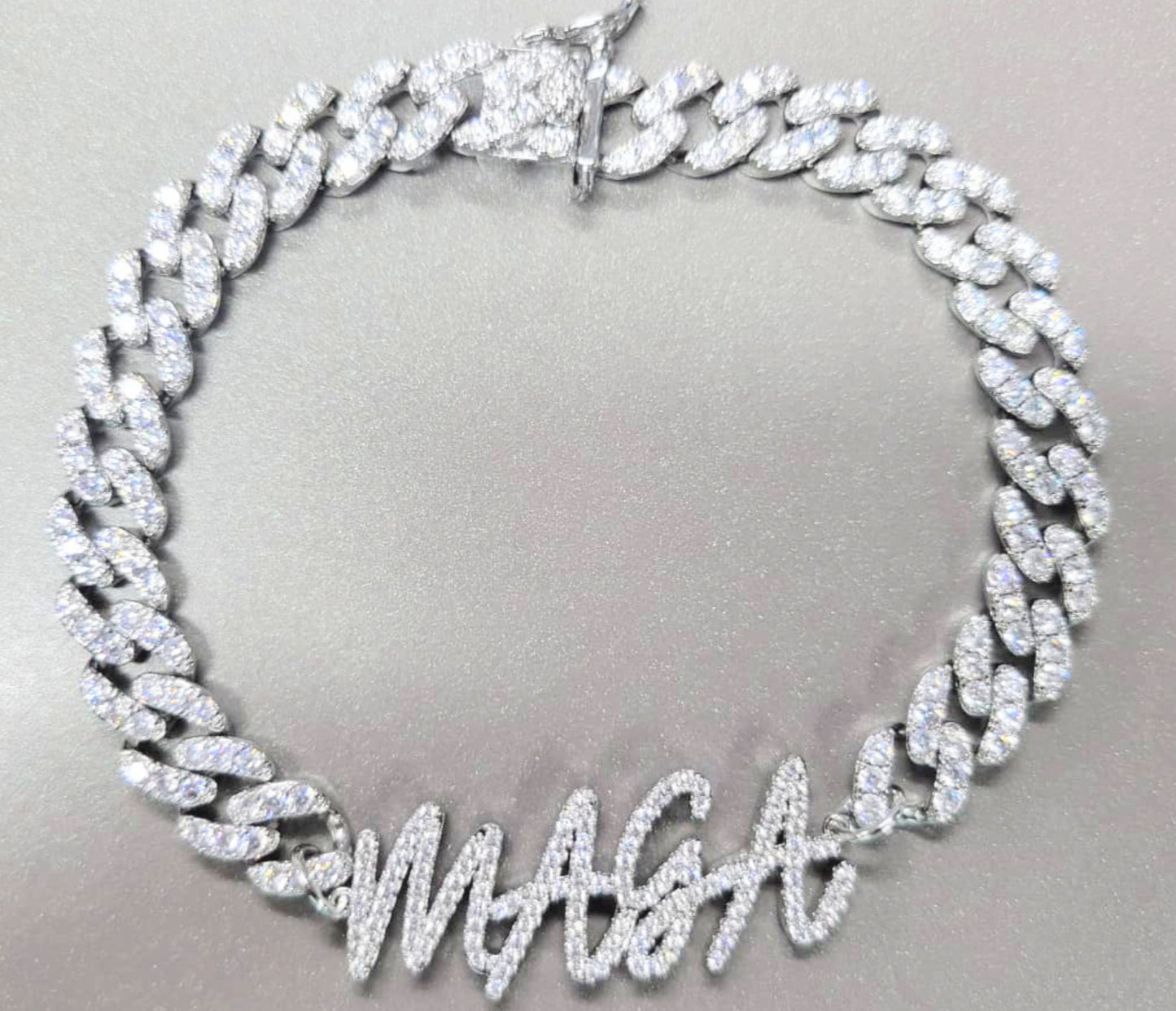 CUBAN LINK TRUMP & MAGA BRACELETS image 0