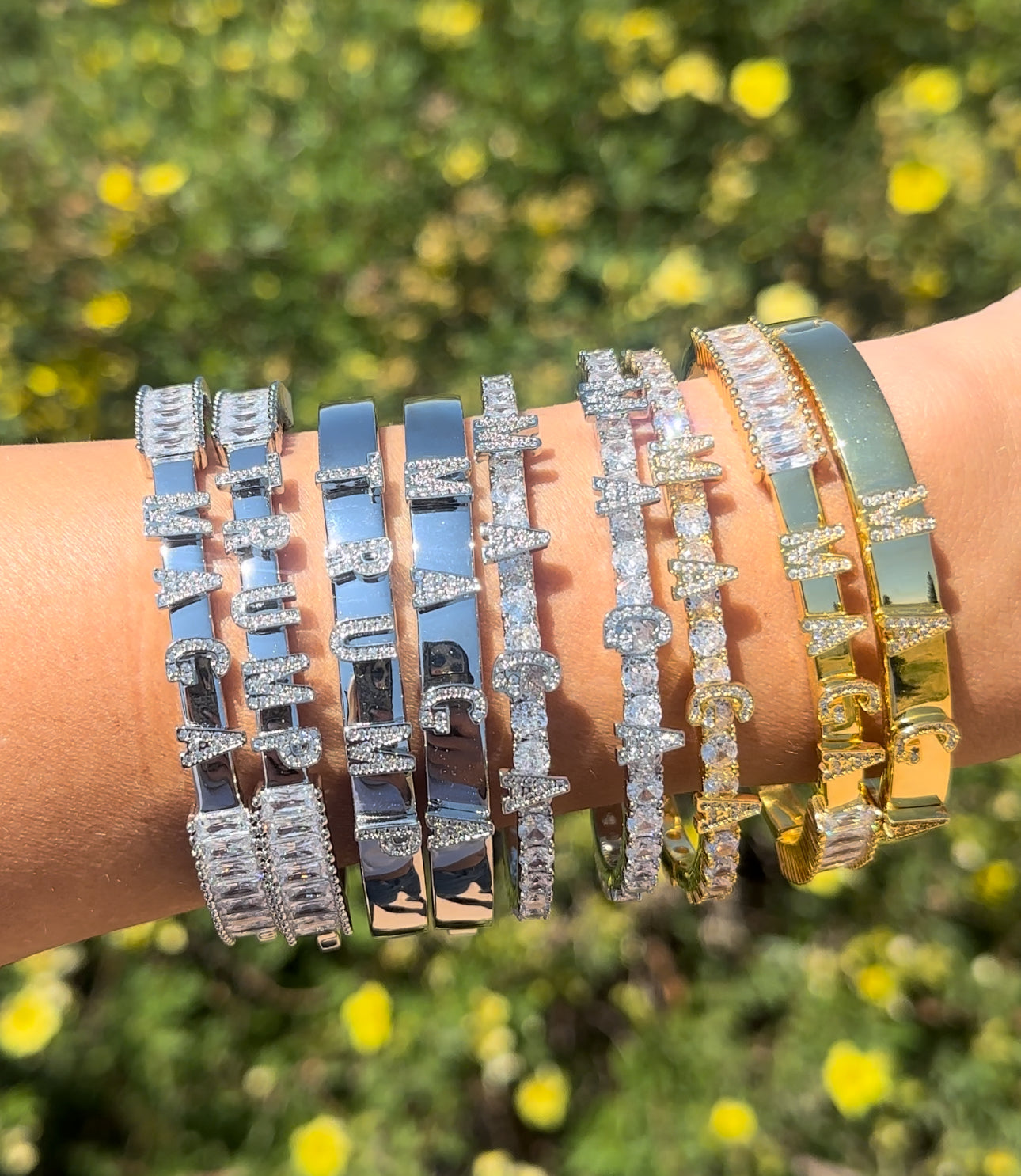 PAVE BANGLE image 5