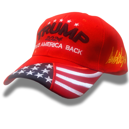 TRUMP 2024 TAKE AMERICA BACK SNAP BACK HAT image 1
