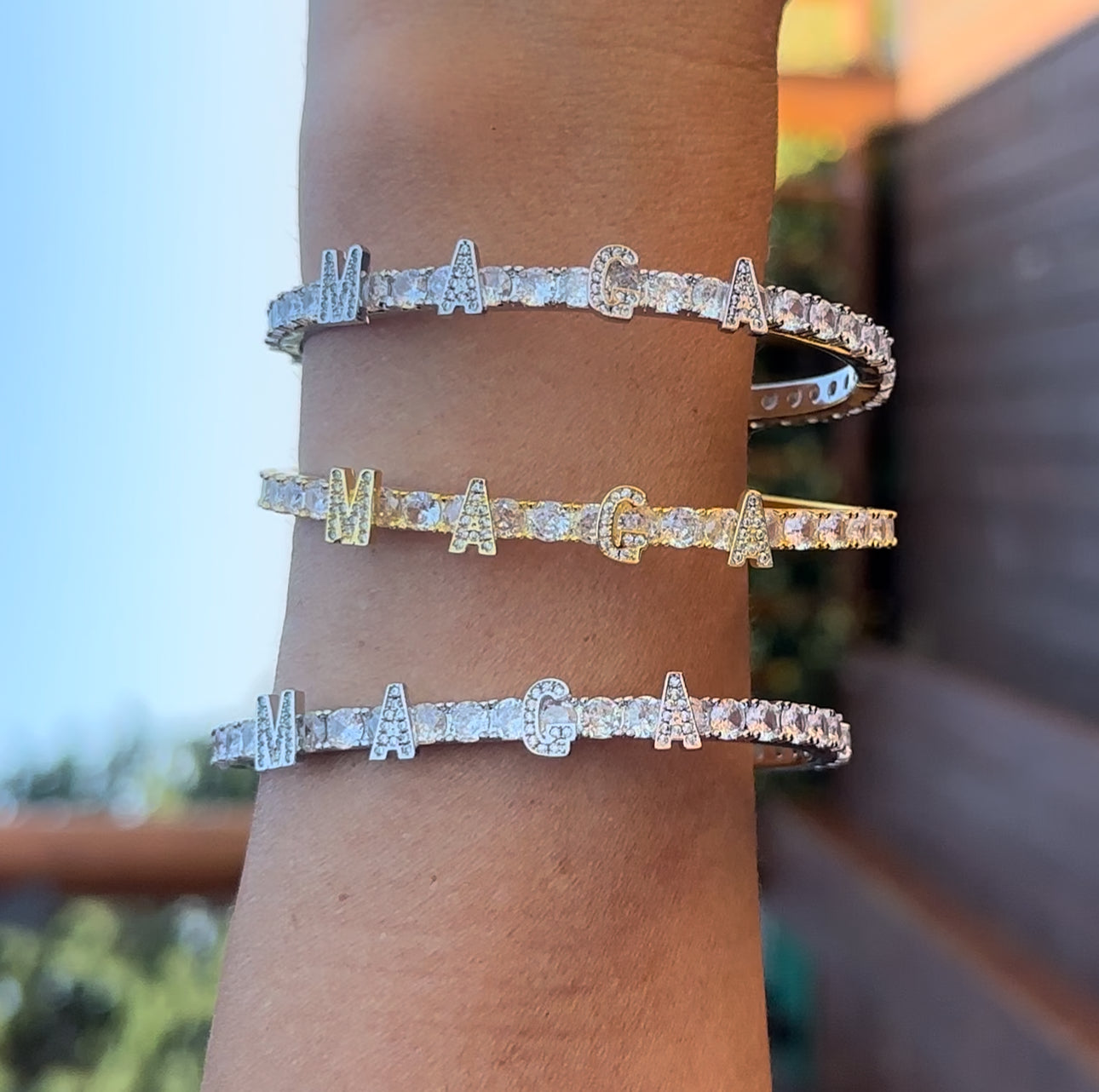 PAVE BANGLE image 3