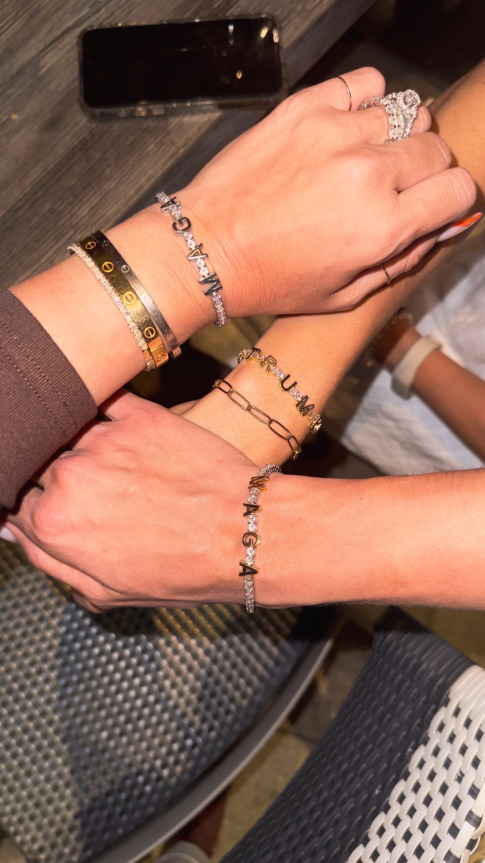 MAGA Tennis Bracelet Lab Grown Diamonds image 11